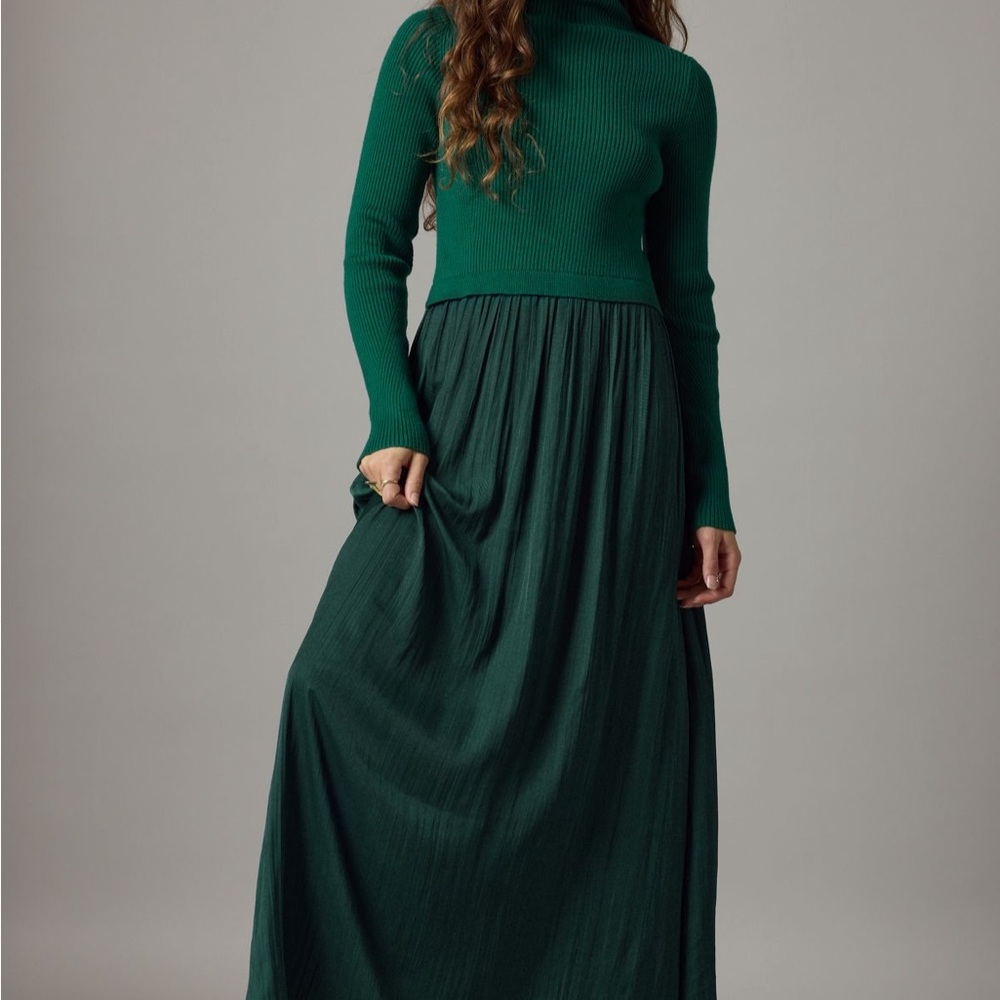 Anthropologie sold out Thea twofer maxi dress